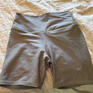 Women's Gray biker Shorts